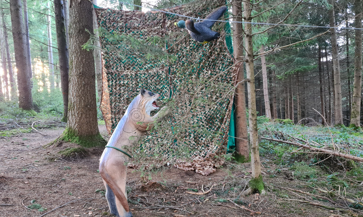 Colemen Traditionell intuitiv Bogenschießen, 3D Bogenparcours Bad Waldsee