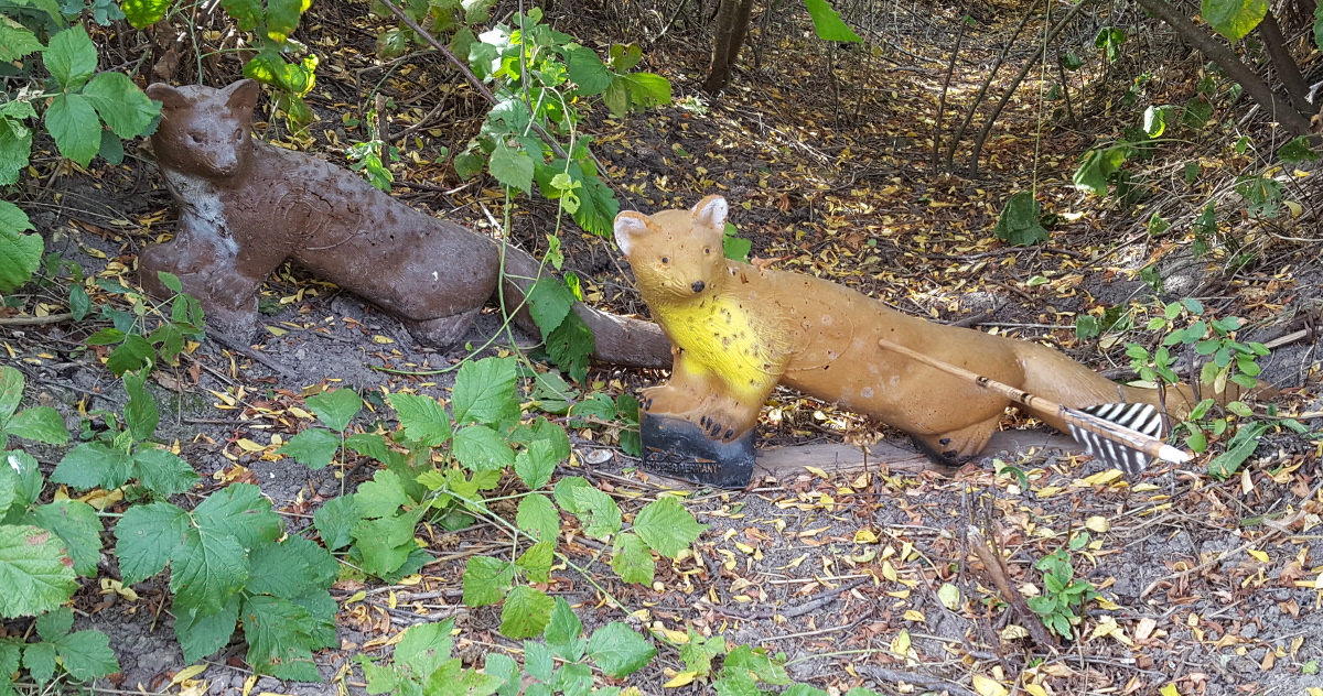 Colemen Traditionell intuitiv Bogenschießen, 3D Bogenparcours Diebacher Edelknechte