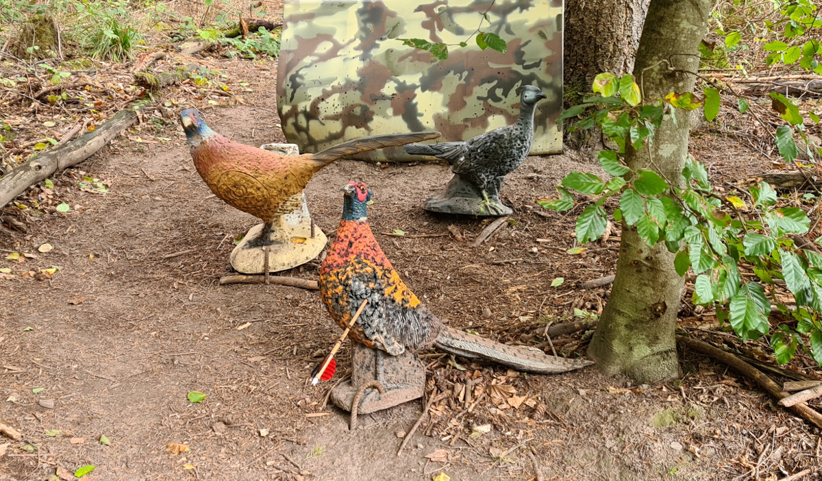 Colemen Traditionell intuitiv Bogenschießen, 3D Bogenparcours Kummersklinge