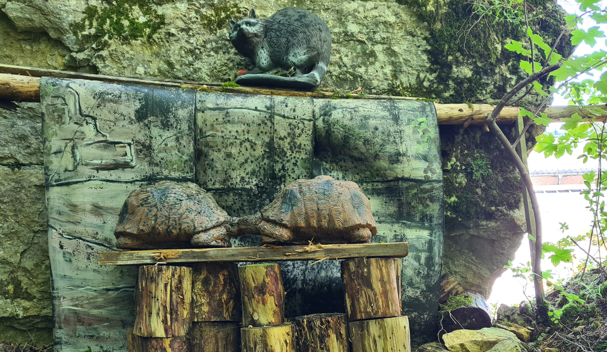 Colemen Traditionell intuitiv Bogenschießen, 3D Bogenparcours Tombows