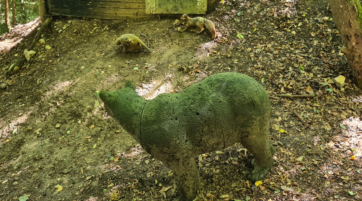 Colemen Traditionell intuitiv Bogenschießen, 3D Bogenparcours Tombows